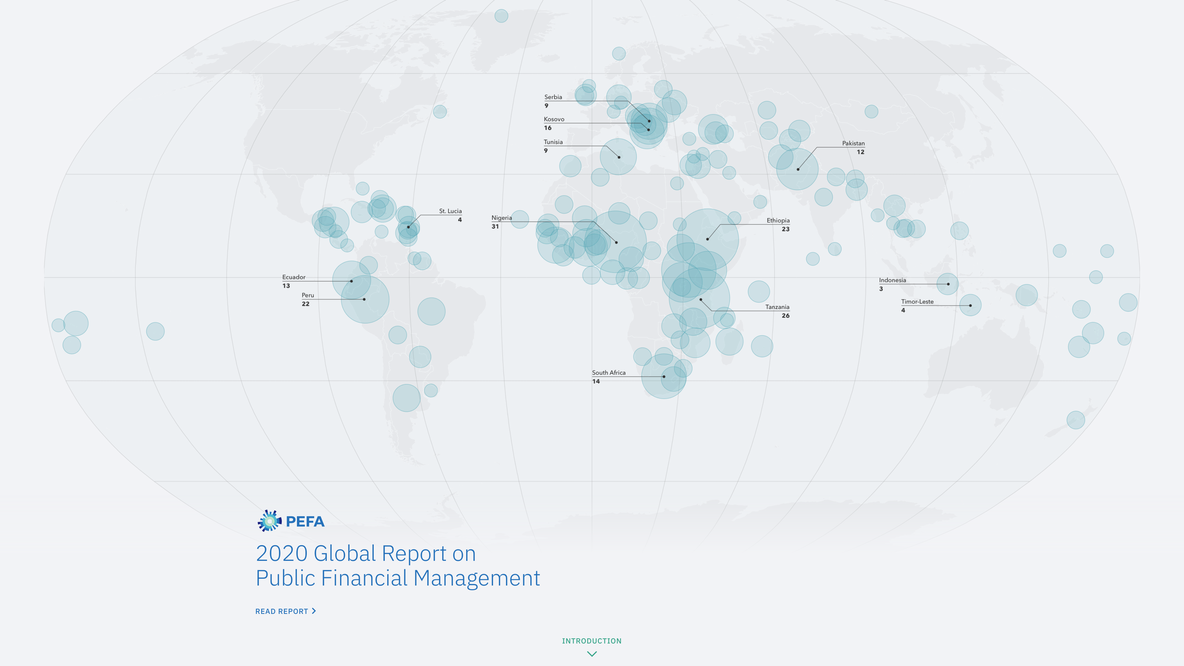 New Work: 2020 PEFA Report on Global Financial Management